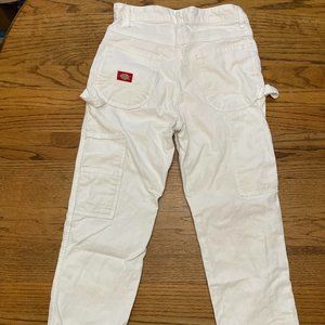 White Dickies Painter Pants
